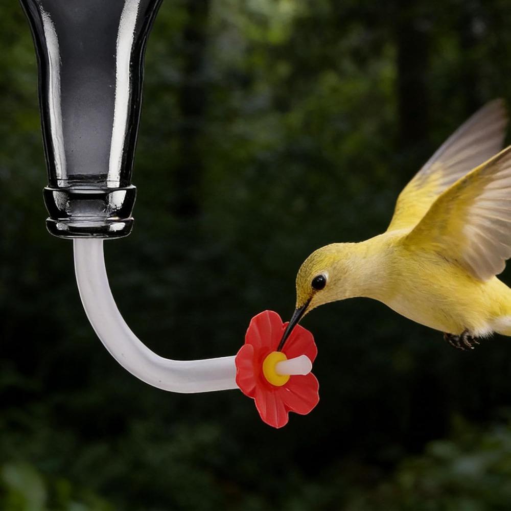 3PCS Rubber Stopper Floral Feeder Tubes ABS DIY Bird Feeder Tubes DIY Custom Feeders