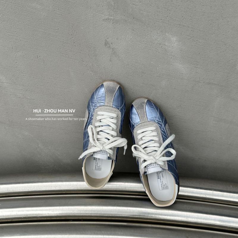 Leather Retro Ballet Women's New Versatile and Thin Color Matching Casual Sports Shoes Flat