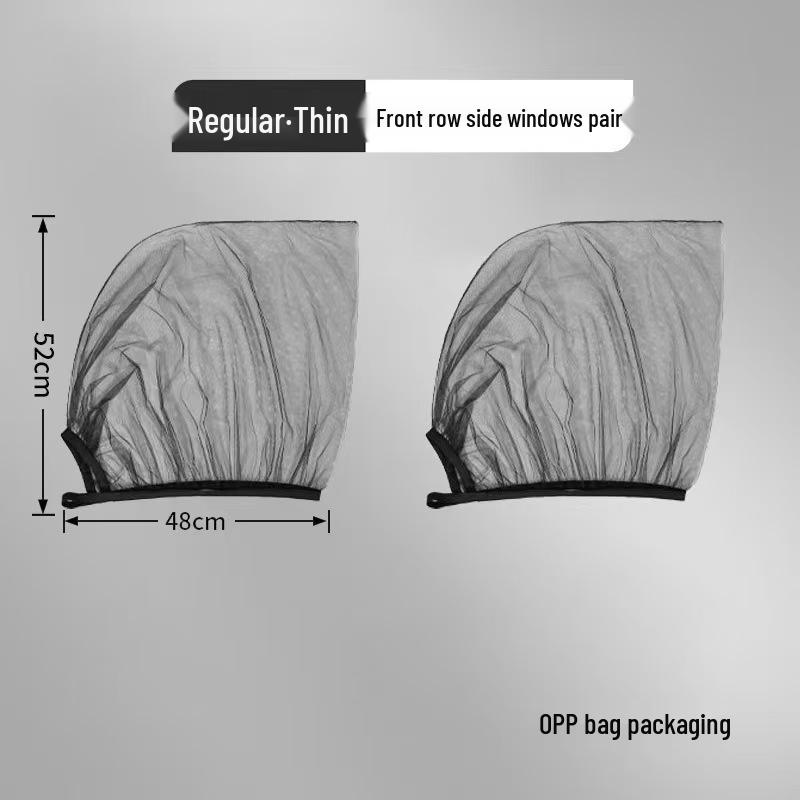 Universeller einziehbarer Auto-Fenster-Sonnenschutzvorhang - Elastisches Netz-Sonnenvisier für Camping und mehr
