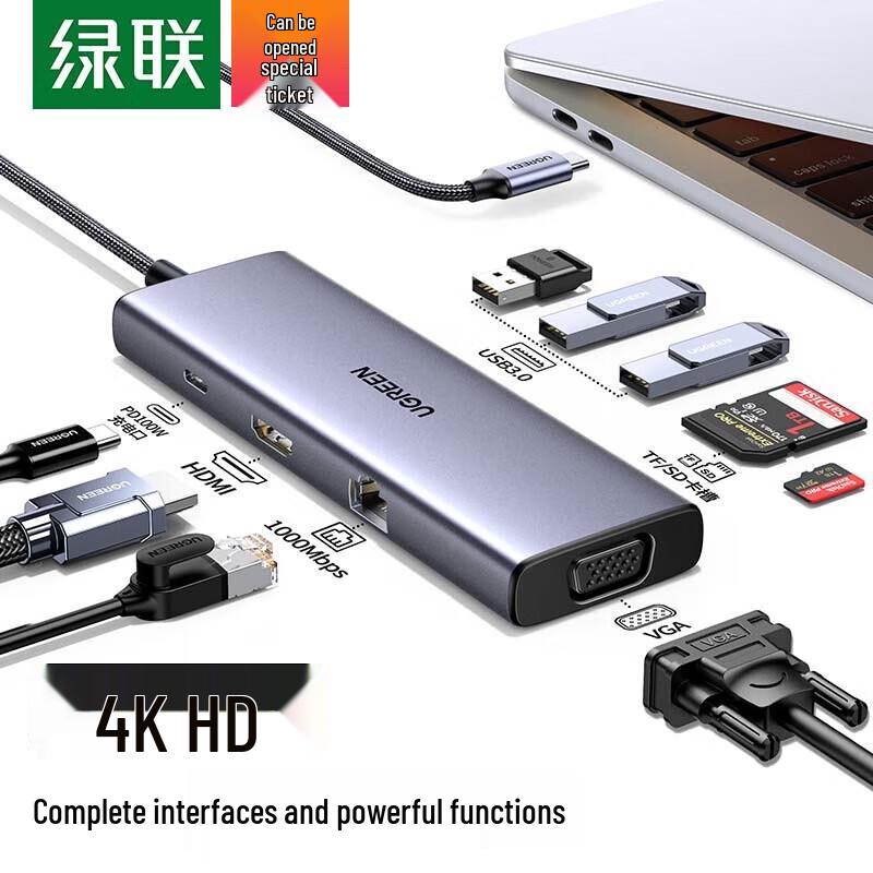 UGREEN USB-C 9-in-1 Docking Station
