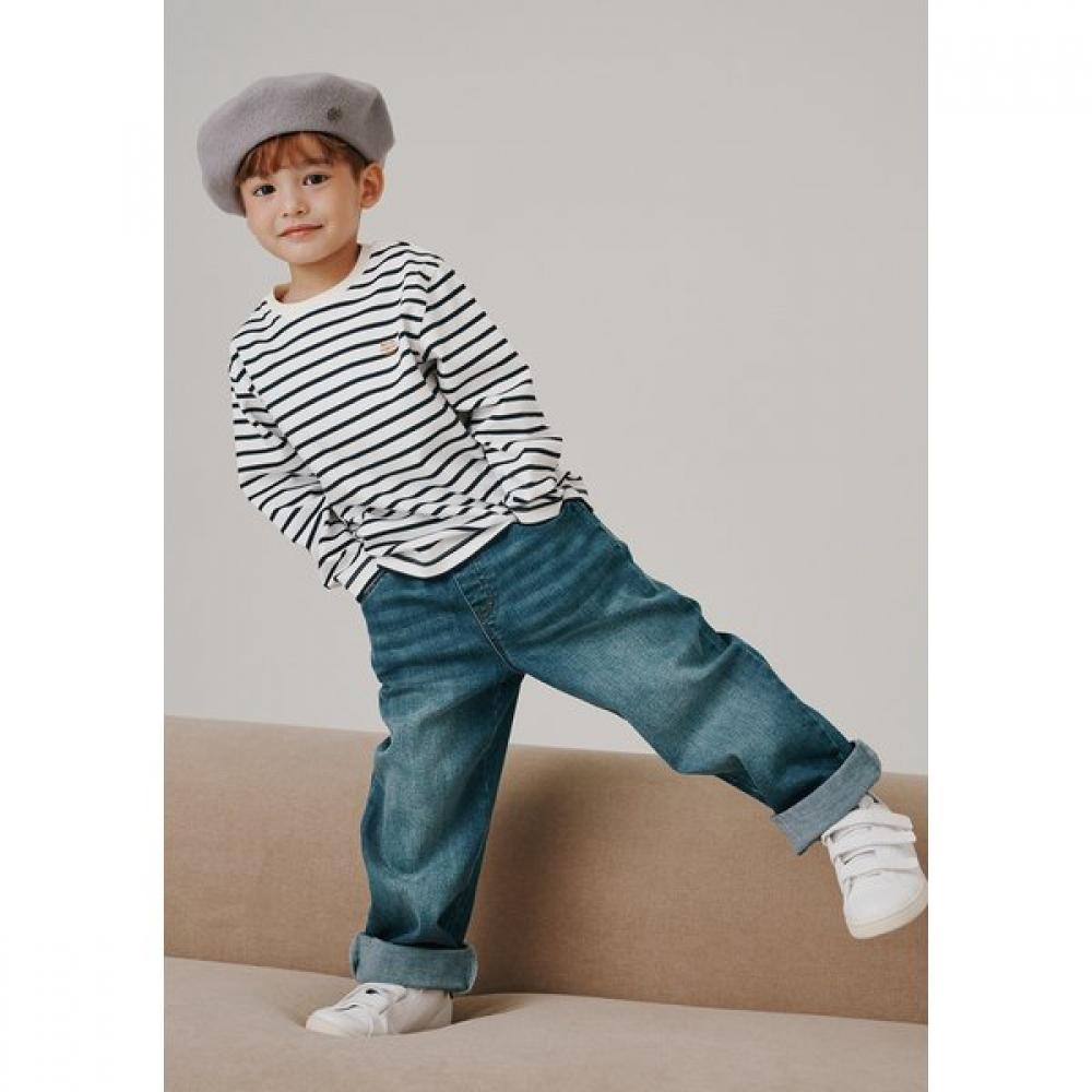 The Coffee Bean Tea Leaf Blue Washing Denim Pants Bz51pt01bu 165