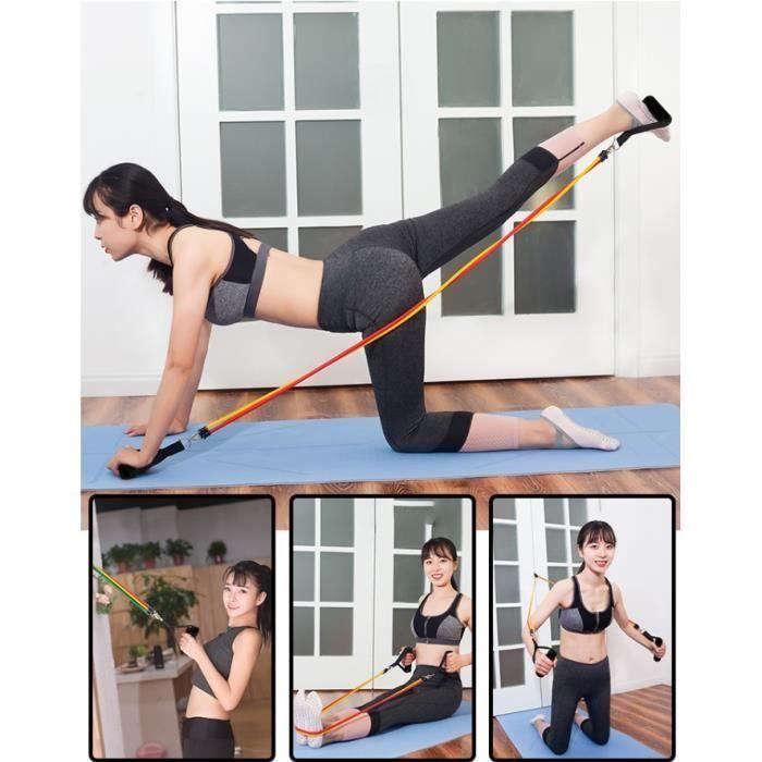 Set de bandes élastiques - 11 pièces - Fitness - Musculation - Débutant