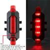 USB Rechargeable Bicycle Headlight and Taillight Waterproof for Enhanced Nighttime Safety
