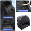 Para Toyota RAV4 2020-2025 Caja de Almacenamiento Lado Derecho Bandeja Organizadora ABS Negra con Almohadilla Suave Accesorios de Interior de Coche Protección