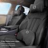 Car Seat Suede Memory Cotton Neck Pillow Headrest For Volvo Xc60 Xc90 V40 V60 S60 V50 V90 S80 C40 XC40 V70 XC70 C30 C70 Rdesign