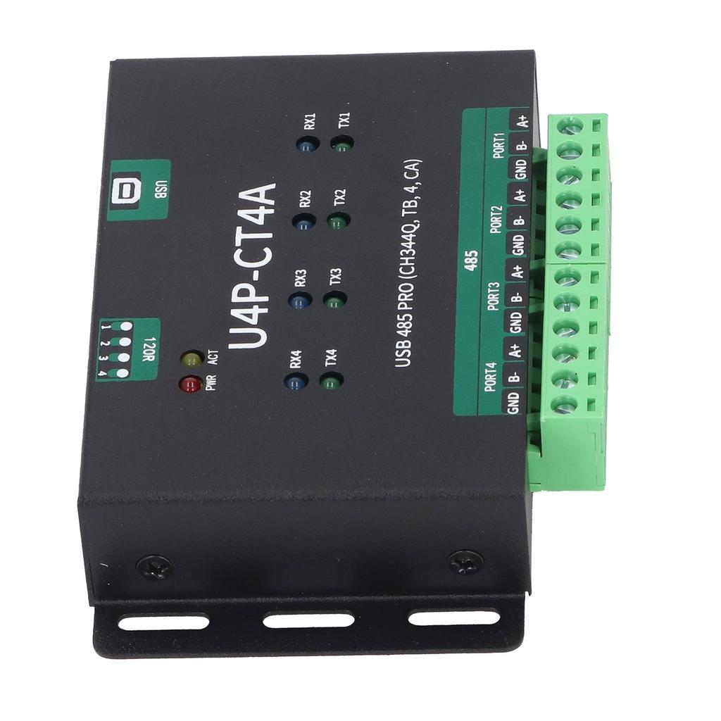 USB auf 4-fach für RS485 Konverter-Adapter Industriequalität Isoliertes USB Serielles Port-Modul für CH344Q Chipsatz