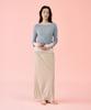 Mangomaenipeullijeu [Routine] York Banding Skirt_Milk Beige