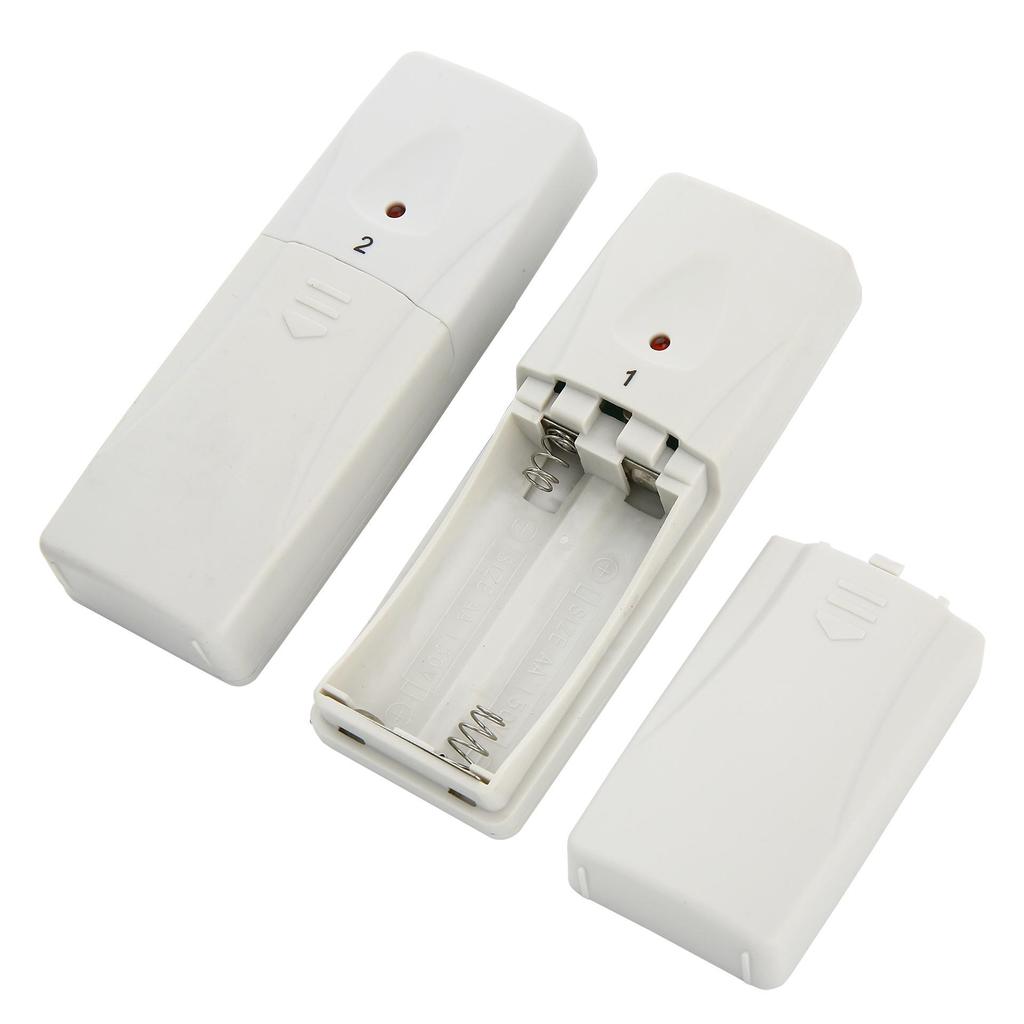 Wireless Dual-Sensor Indoor/Outdoor Alarm Thermometer for Fridge/Freezer