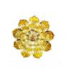 New 1PC Alloy Incense Burner Stick Holder Plate Buddhism Lotus Censer Bronze Nasturtium Incense Burner