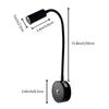 Luz LED de lectura de cuello de cisne para autocaravanas y barcos con regulación táctil