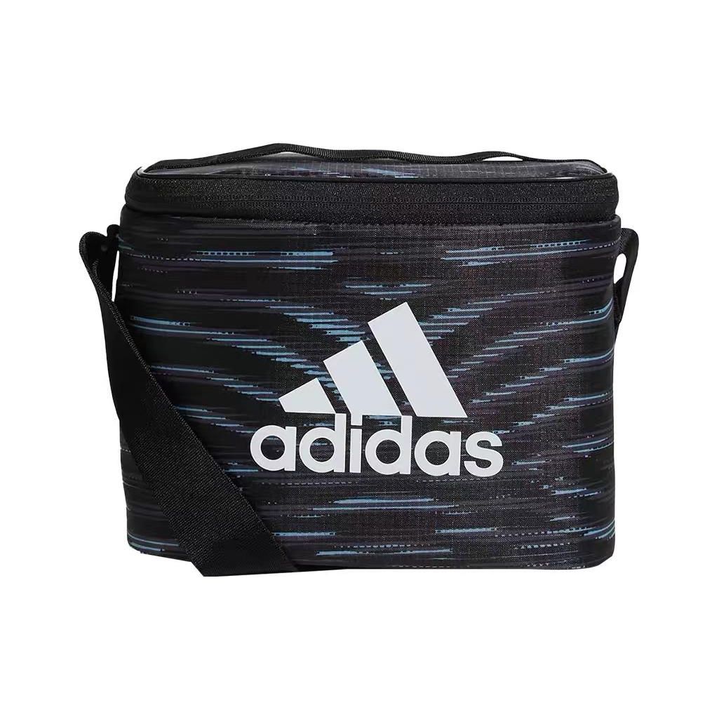 Adidas Sports Casual Letter Logo Zipper Crossbody Shoulder Bag Unisex Bags Black H64766 Black