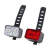 Bike Lights Rechargeable Bicycle Lights Set IPX6 Waterproof Bike Lights for Night Riding Cycling Safety Front Light LED