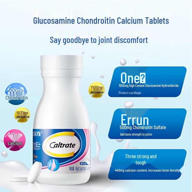 Caltrate Glucosamine Chondroitin Calcium Tablets