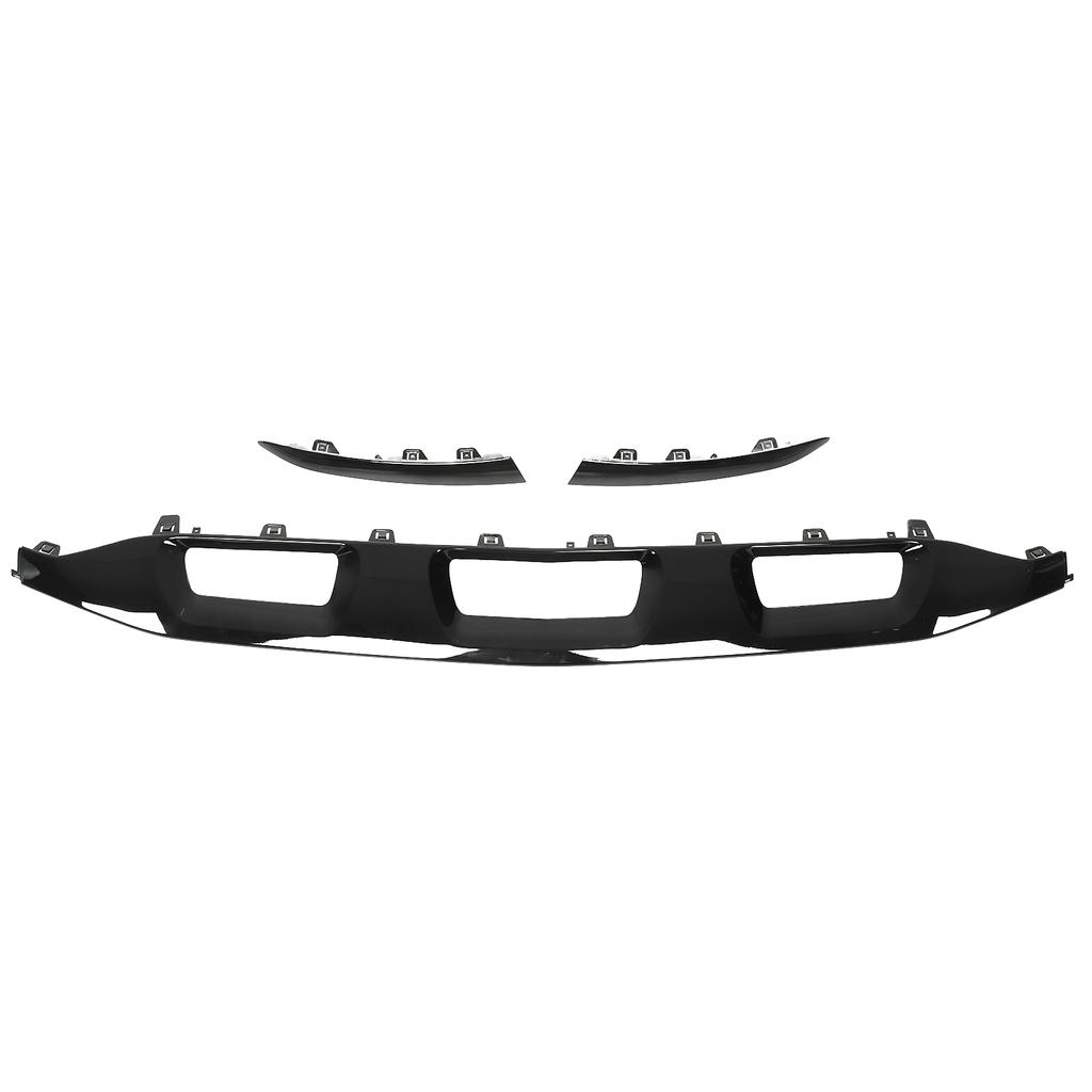 3pcs Gloss Black Front Bumper Lower Trim Replacement for Mercedes?Benz GLC?Class X253 C253 AMG Line
