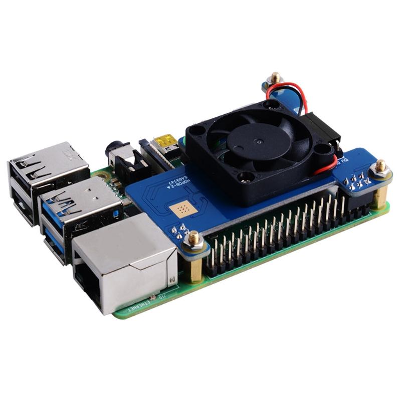 New  4B/3B + POE Power Over Ethernet Expansion Board Cooling Module Onboard Fan OLED  Standard