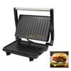 L8RE Electric Contact Grill Barbecue Smokeless Baking Opens 180 Degree Barbecue