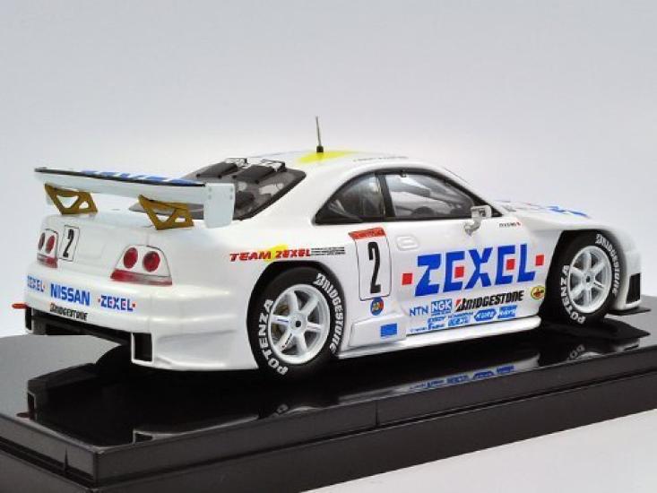 Ebro Scale Zexel Skyline JGTC 1998 Low Downforce White Finished Model 1/43 #2 [R33]
