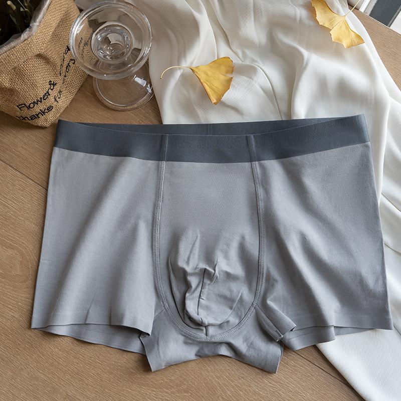Men's Cotton Underwear Four Cornered Shorts Teenage Boys' Shorts Flat Cornered Shorts Summer