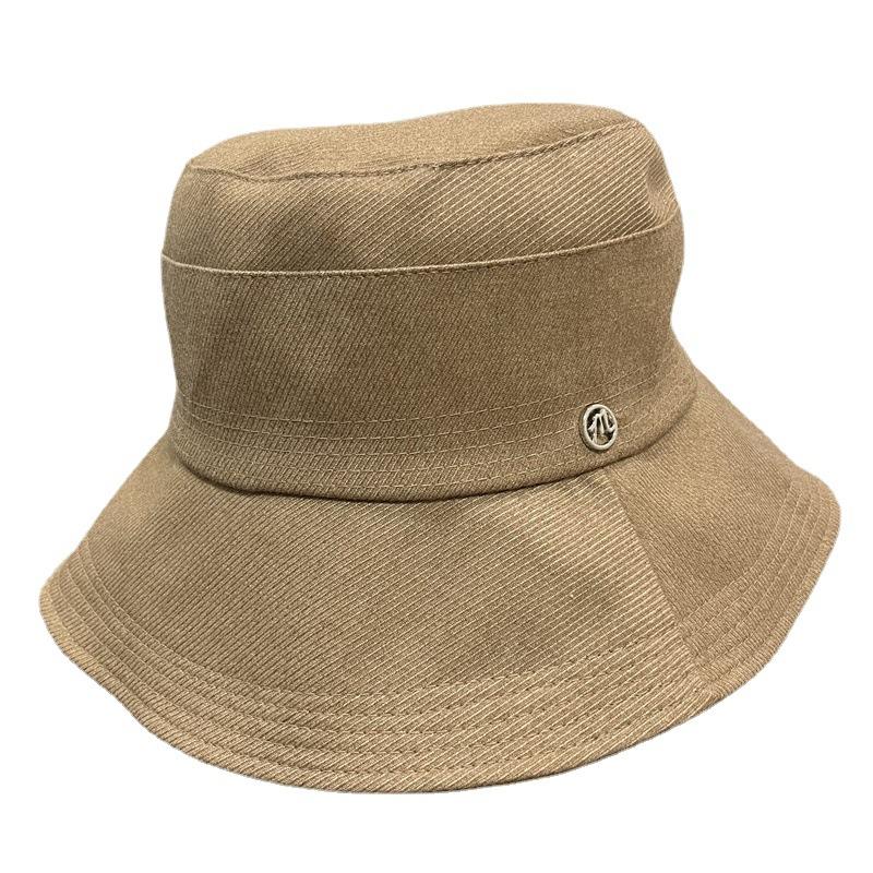 Fischerhut Kinder Frühling und Herbst Reise Temperament Sonnenhut Einfarbig M Standard vielseitiger Freizeit Beckenhut Wind