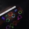 Silicone Diamond Molds Various Sizes Ring Casting Molds Resin Casting Round Jewelry Molds for Diy Craft Ring Making