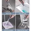 Stainless Steel Material Handheld Bidet Sprayer Hand-held Design Double Outlet Toilet Cleaning Bidet Sprayer Pressurized Spray