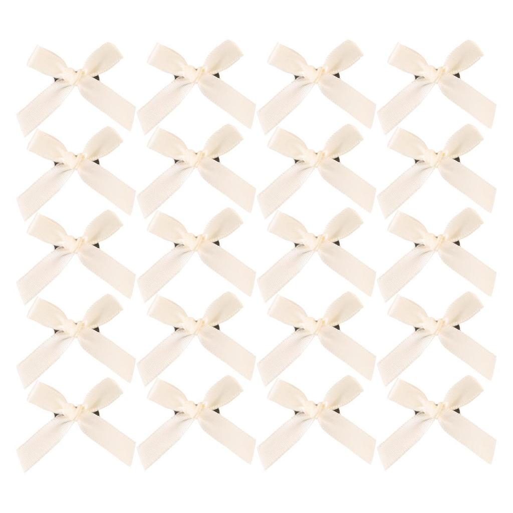 Ballet Style 4cm Bow Duckbill Hair Clip - Sweet Ribbon Hair Accessory