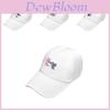 Casquette de baseball Disney Stitch Couronne ronde en acrylique Large bord Protection solaire Pour l'été Activités de plein air Cyclisme