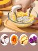 1pc Manual Potato Masher For Baby Food, Stainless Steel Potato Press Kitchen Tool, Masher Garlic Press