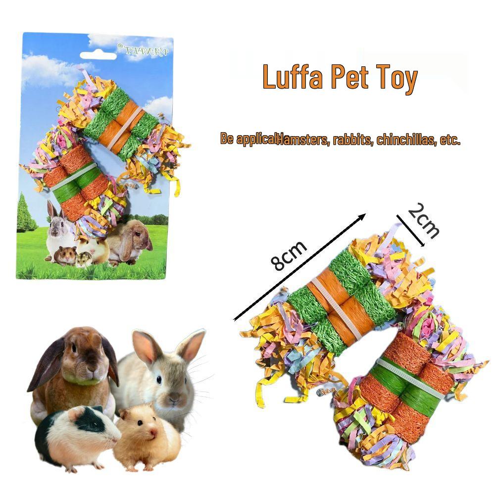 Wooden Hideout & Play Toys for Hamsters, Rats & Rabbits