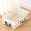 Foldable Cat Litter Tray Disposable Cat Toilet Convenient Pet Cat Litter Box  Travel