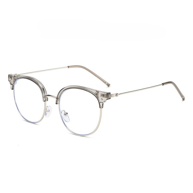 Damen Neue Retro Runde Rahmen Mode Lesebrille Herren und Damen High-Definition Anti-Blaulicht Lesebrille Presbyopiebrille