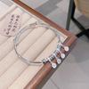 Peace and joy transfer bead bracelet versatile fashion for girlfriend's birthday