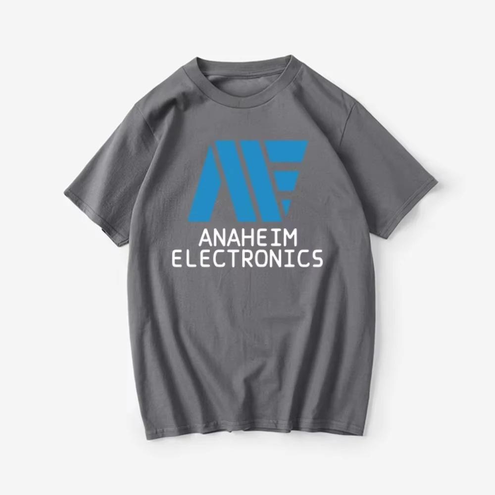 

2025 Летняя Мода Новая Футболка Mobile Warrior Gundam Anaheim с Коротким Рукавом и Круглым Вырезом для Лета Мужская и Женская Парная Одежда 4XL