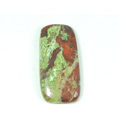 19X43X05 MM Natural Dragon Jasper Octagon Cabochon Loose Gemstone 54Cts. SY-479