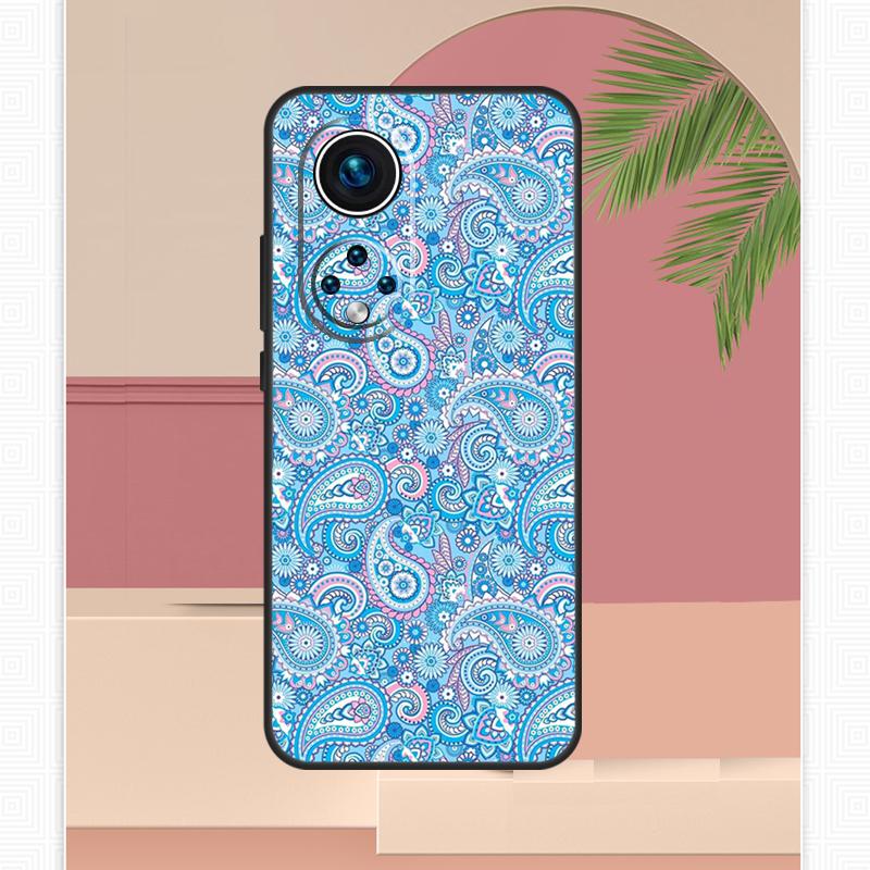 Paisley Pattern Case For Honor Magic 7 Lite 5 6 8 Pro Honor 400 200 X9c X9b X9a X8b X8a X8c 50 70 90 Cover