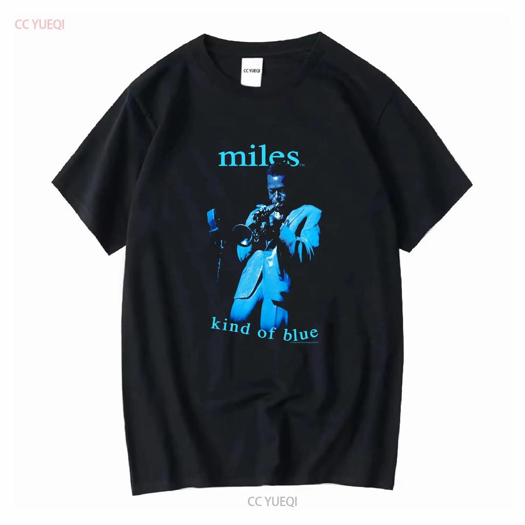 Vintage 90s Miles Davis Kind Of Blue Jazz T Shirt Black Mens Size 2XL Music Vintage Washed Soft Comfortable Slightly Unisex