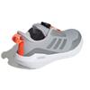 Adidas Eq21 Run Freelock Running Shoes Kids Sneakers Silver Gray S24114