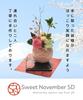 Sweet November 5D Japanese Classic Style Preserved Flower Gift by Comomo