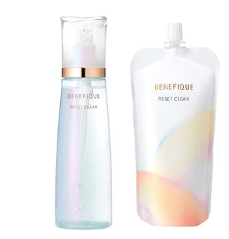 

Shiseido Benefique Reset Clear N 200ml Bottle + Refill Set