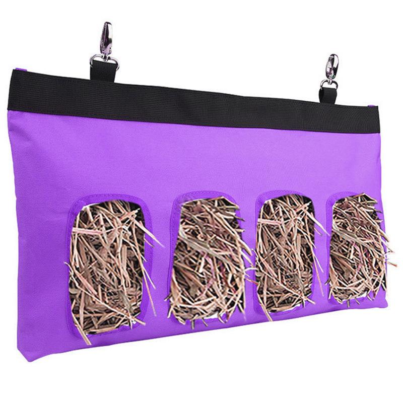 Pet Hay Bag for Rabbit, Guinea Pig, Chinchilla - Hanging Feeder Bag