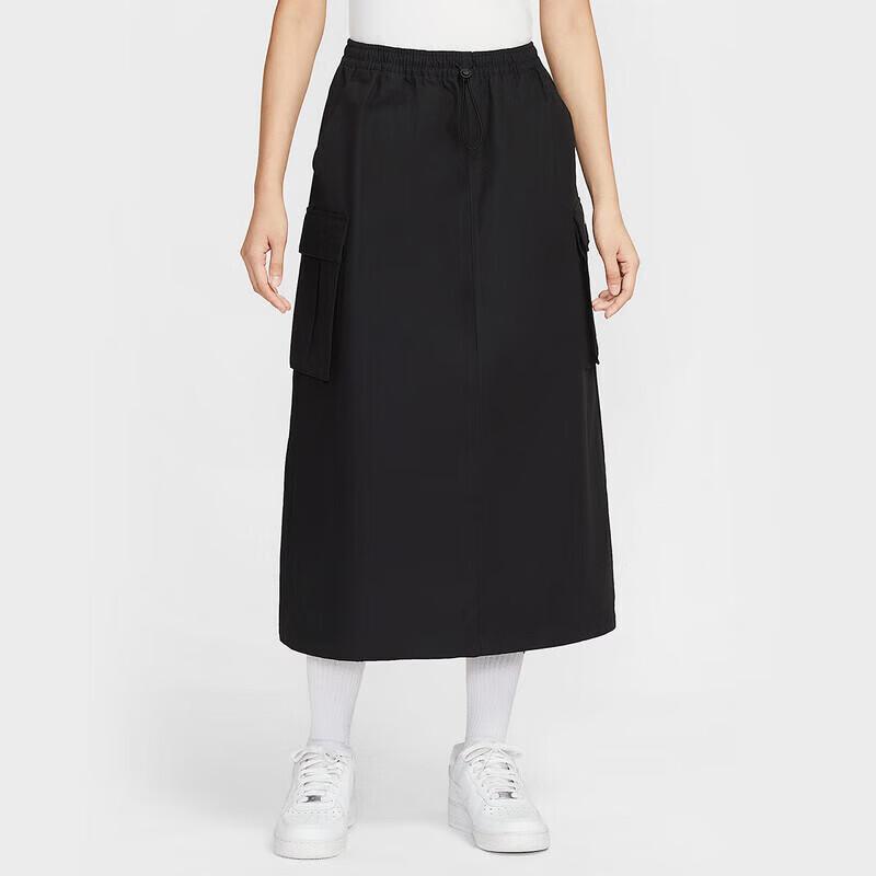 Женские шорты-юбка Nike Sportswear Street Cargo S чёрный