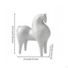 Abstract Horse Figurine Minimalist Decorative Artistic for Wine Cabinet