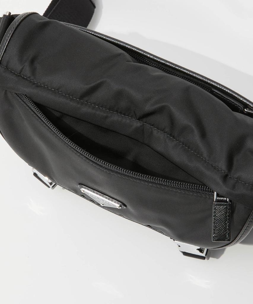 Prada Shoulder 2DMG Men's Bag, 2VD066, RE-NYLON, NERO.