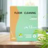 Tile Floor Cleaner 12 Pieces Floor Lemon Scent Mopping Tablets Bathroom Mopping Cleaner For Hardwood Laminate Tile Bathroom