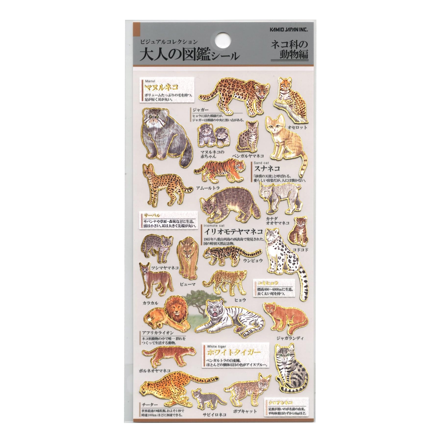 KamiO Japan Seal Adult Encyclopedia Seal Feline Animals 228111