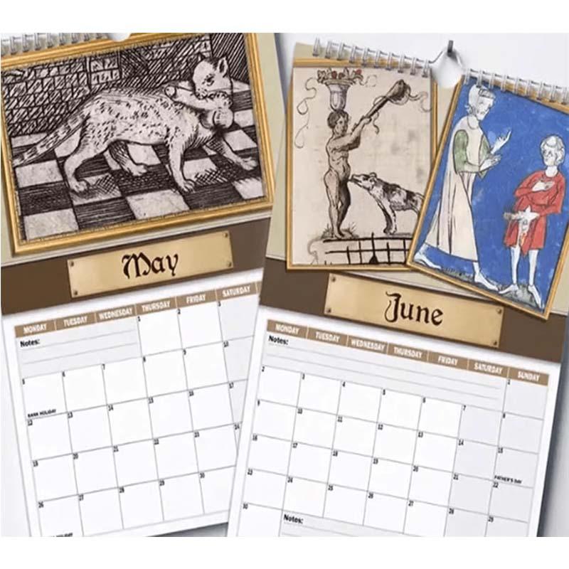 Calendario inventario 2025, carta spessa, elenco cose da fare e note, calendario da parete per la pianificazione e l'organizzazione dei regali del Ringraziamento e di Natale, programma di inventario
