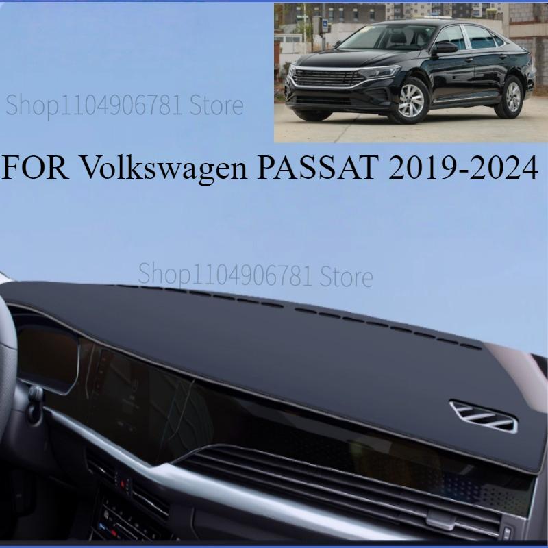 FOR Volkswagen PASSAT -2024 Car Dash Mat Dashmat Dashboard Mat Cover Sun Shade Dash Board Cover Carpet  Accessories