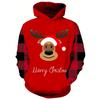 Children's Hoodies Kawaii Santa Claus Graphic Sweatshirt for Kids Loose Casual Pullover Girl Clothes Christmas Gift Children Top