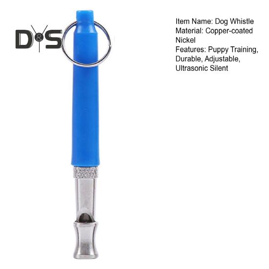 Dog Whistle Puppy Recall Training Whistle with Lanyard Adjustable Ultrasonic Silent Dog Whistle To Stop Barking Neighbors Dogs