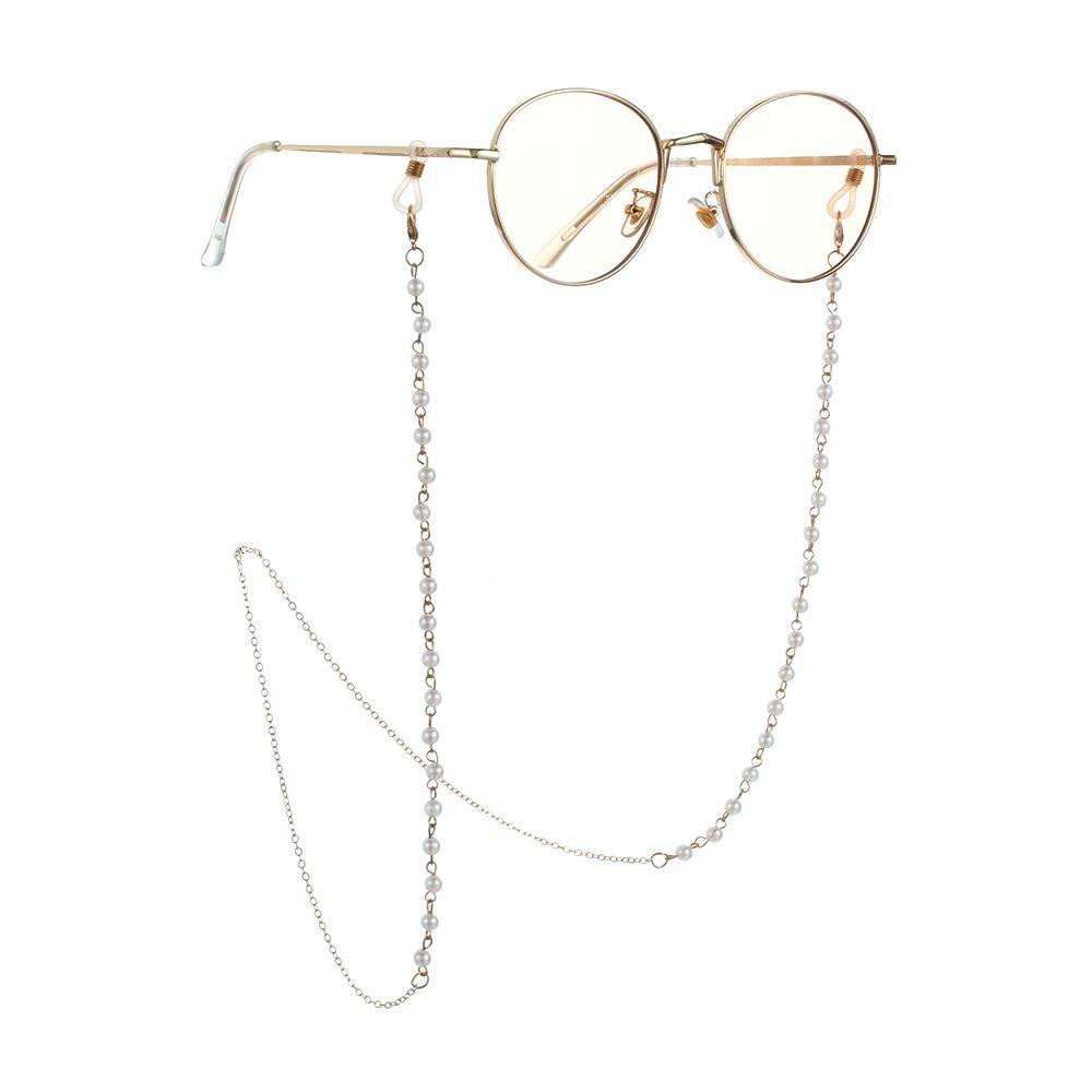 Accessories Pearl Stars Metal Eyeglass Chain Reading Glasses Lanyard Sunglasses Holder Necklace